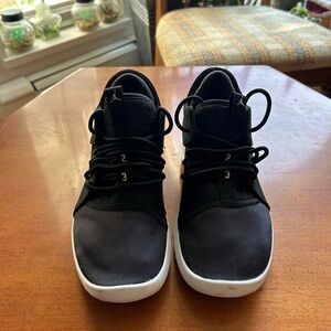 Jordan kids Black and White Sneakers